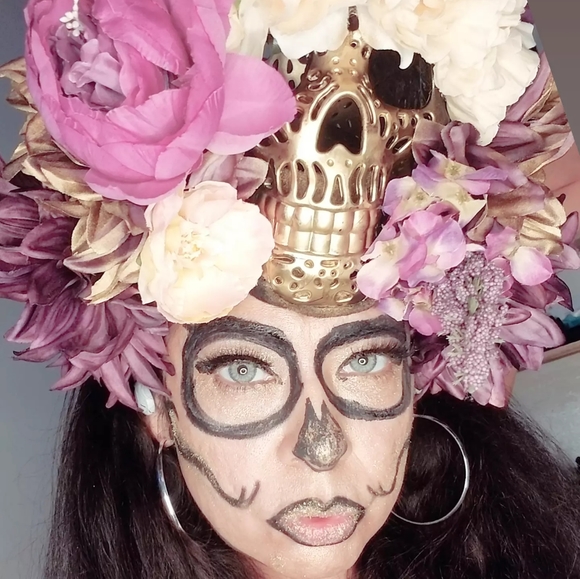 Day of the dead headpiece - Picture 2 of 4